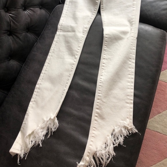 R13 Kate Garett White Jeans S/M 27 - Picture 12 of 12